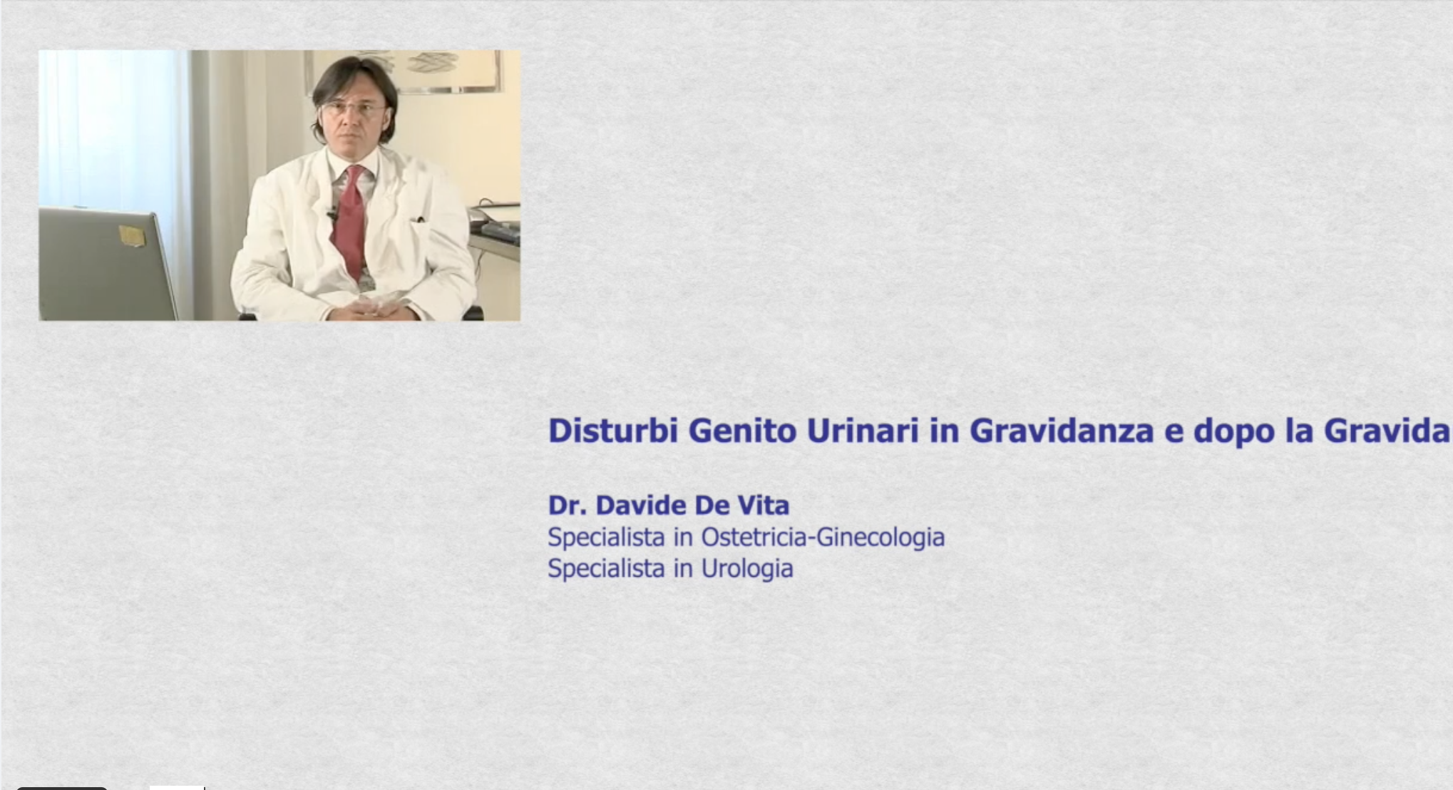 Disturbi Genito Urinari in Gravidanza e dopo la Gravidanza